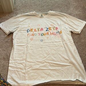 Delta Zeta recruitment tee- find your home